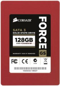 Corsair - SSD Corsair Force Series GS&#44; SATA III 600&#44; 128GB&#44; bracket 2.5&quot; la 3.5&quot; inclus