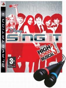 Disney IS - Cel mai mic pret!  High School Musical 3 Senior Year + 2 microfoane (PS3)