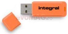 Integral - Cel mai mic pret! Stick USB Neon 4GB (Portocaliu)