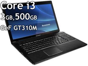 Lenovo - Promotie Laptop G560A (Core i3-370M, 3GB, 500GB, 15.6", GeF GT310M 512MB, NumPad, 6 Celule) + CADOURI