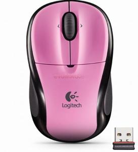 Logitech - Mouse Wireless M305 (Rose Pink)
