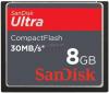 Sandisk - card sandisk compact flash ultra 8gb