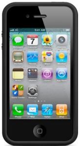 Apple - Husa Bumper MC597ZM/A pentru iPhone 4 (Negru)