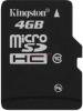 Kingston - card kingston microsdhc 4gb cu adaptor sd