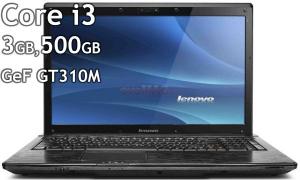 Lenovo - Promotie Laptop G560A (Core i3-370M, 15.6", 3GB, 500GB, GeF GT310M 512MB, NumPad, 6 Celule)