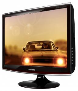 SAMSUNG - Monitor LCD  24" T240HD (TV Tuner inclus)