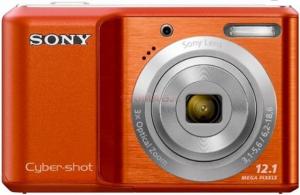 Sony - Camera Foto S2100 (Portocalie) + Incarcator + Card MS 2GB