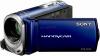 Sony - camera video sx34e (albastra) + husa