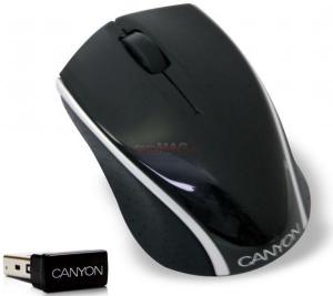Canyon - Lichidare! Mouse Laser Wireless CNR-MSLW03 (Negru)