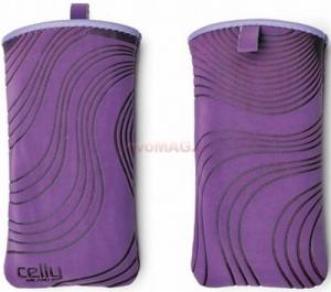 Celly - Husa Pouch NEOM04 pentru Samsung S5230 (Violet)
