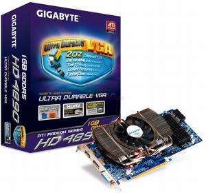 GIGABYTE - Placa Video Radeon HD 4890 (OC + 2.94&#37;)