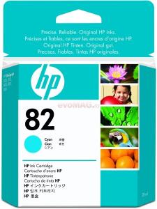 HP - Cartus cerneala HP  82 (Cyan)
