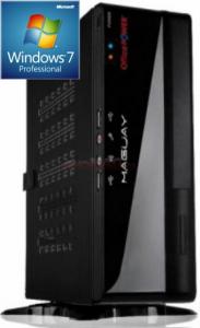 Maguay - Promotie Sistem PC OfficePower CS "nano" (Intel Atom D525, 2GB, HDD 250GB @7200rpm, Win7 Pro 64, Tastatura+Mouse)