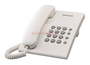 Panasonic - Telefon Fix Panasonic KX-TS500RM (Alb)