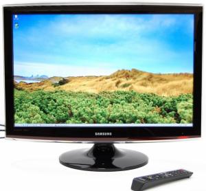 SAMSUNG - Monitor LCD 25.5" T260HD (TV Tuner inclus)