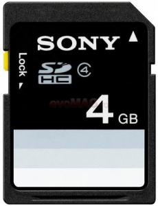 Sony - Card SDHC 4GB (Class 4)