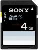 Sony - Card SDHC 4GB (Class 4)