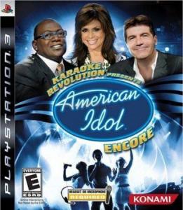 KONAMI - Cel mai mic pret!  Karaoke American Idol + Microfon (PS3)