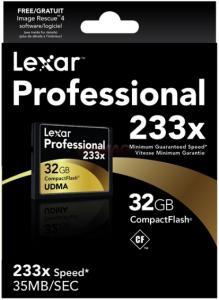 Lexar - Pret bun! Card CF 32GB (233x)