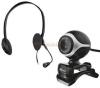 Trust - Trust Chatpack Exis : Webcam + Casti (Negru)