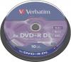 Verbatim - blank dvd+r double layer (pachet 10