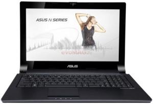 ASUS - Laptop N53SN-S1281D (Core i7-2630QM, 15.6"FHD, 8GB, 500GB SSH, nVidia GT 550M@2GB, USB 3.0, Argintiu)