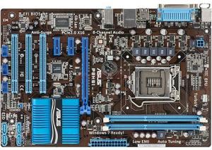 ASUS - Placa de baza P8H61, Intel H61, LGA 1155, DDR III, PCI-E 16x