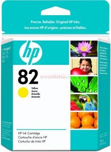 HP - Cartus cerneala HP  82 (Galben)