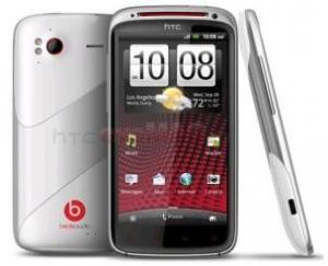 HTC -  Telefon Mobil HTC Z715E Sensation XE, Dual-Core 1.5 GHz, Android 2.3.4, Super Clear LCD capacitive touchscreen 4.3", 8MP, 4GB, Wi-Fi, 3G, Alb, (Casti normale)