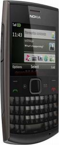 NOKIA - Telefon Mobil X2-01, TFT 2.4", 0.3MP, 55MB (Negru)