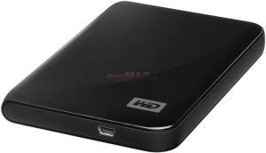 Western Digital - HDD Extern My Passport Essential (New Edition)&#44; Midnight Black&#44; 640GB&#44; USB 2.0