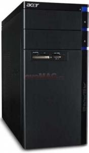 Acer - Sistem PC Aspire M3900 (Intel Pentium E5800, 3GB, HDD 500GB,  NVIDIA GeForce 405, Linux)