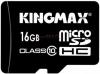 Kingmax - card kingmax microsdhc 16gb (class 10) + card kingmax reader