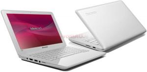 Lenovo -  Laptop IdeaPad S206 (AMD Dual Core C-50, 11.6", 2GB, 500GB, AMD Radeon HD 6250, HDMI, Alb)