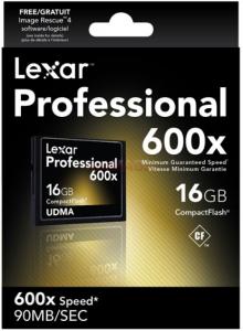 Lexar - Pret bun! Card CF 16GB (600x)