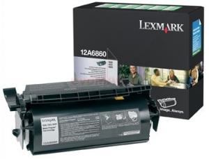 Lexmark - Toner 12A6860 (Negru - program return)