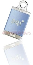 PQI - Mini I-Stick I810 2GB albastru