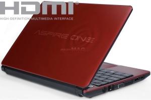 Acer - Laptop Acer Aspire One D270-26Crr (Intel Atom N2600, 10.1", 2GB, 320GB, Intel GMA 3650, HDMI, Linpus, Rosu)