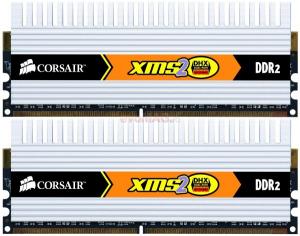 Corsair - Memorii Corsair XMS2 DHX DDR2, 2x1GB, 800MHz (CL5)