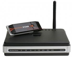 D-Link - Router Wireless DIR-301 + Adaptor Wireless DWA-111
