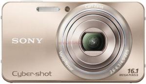 Sony - Camera Foto Digitala W570 (Aurie)