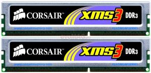 Corsair - Memorii XMS3 DDR3, 2x1GB, 1333MHz