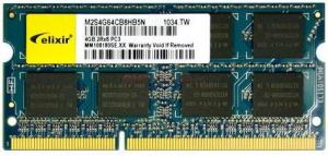 Elixir -  Memorie Laptop Elixir SO-DIMM DDR3, 1x4GB, 1600MHz