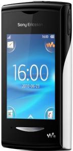 Sony Ericsson - Telefon Mobil Yendo W150, TFT capacitive touchscreen 2.6", 2MP, 5MB (Negru/Argintiu)