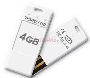 Transcend - Stick USB JETFLASH 4GB (Alb)