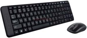 Logitech - Kit Tastatura si Mouse Wireless MK220