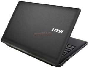 MSI - Laptop CR643-016XEU (Intel Pentium B940, 15.6", 4GB, 320GB, Intel HD Graphics 3000, HDMI, Negru)