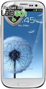 Samsung - Telefon Mobil i9300 Galaxy S III, 1.4 GHz Quad-Core, Android 4.0.4 Super AMOLED, capacitive touchscreen 4.8", 8MP, 32GB, Compatibil microSim (Alb)