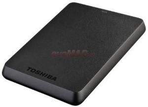 Toshiba - Promotie HDD Extern Toshiba Stor.E Basics&#44; 2.5&quot;&#44; 1TB&#44; USB 3.0 si USB 2.0&#44; Negru