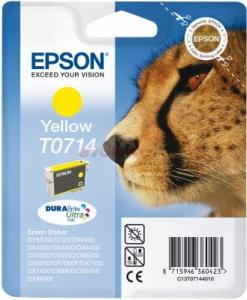 Epson - Promotie Cartus cerneala T0714 (Galben)
